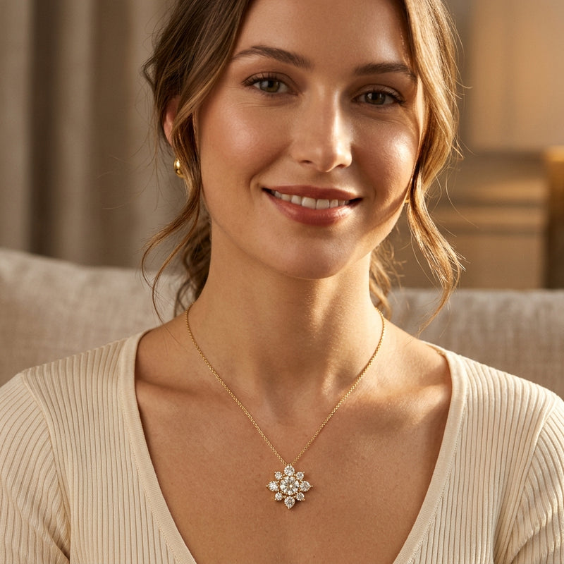 Celestial Diamond Pendant
