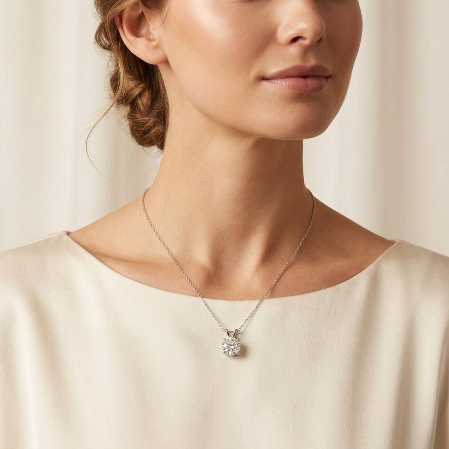 Necklaces — model wear