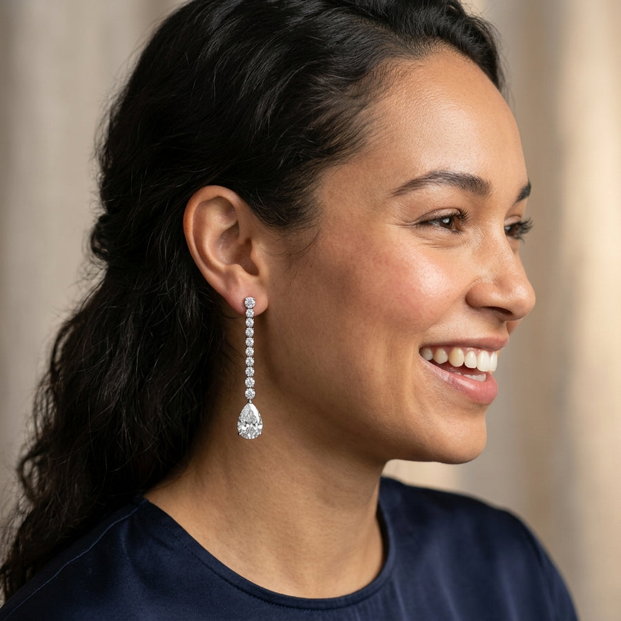Earrings — model wear