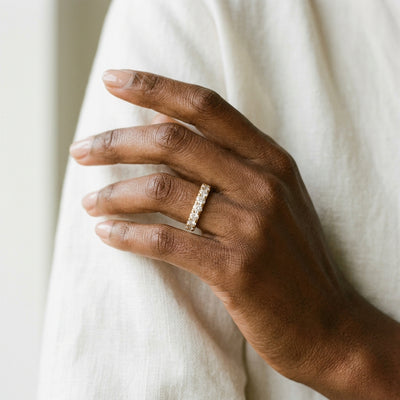 Eternity Gold Band media 2