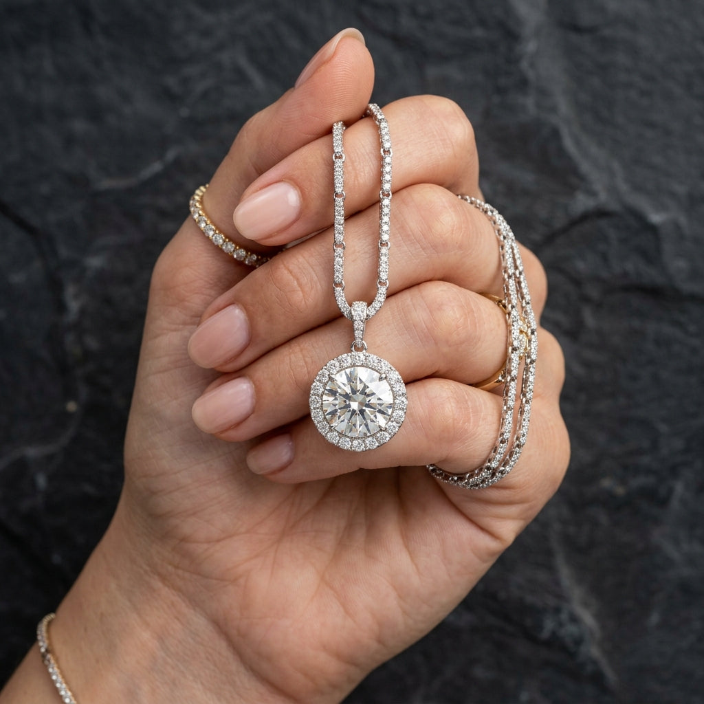 Jewelry showcase trail