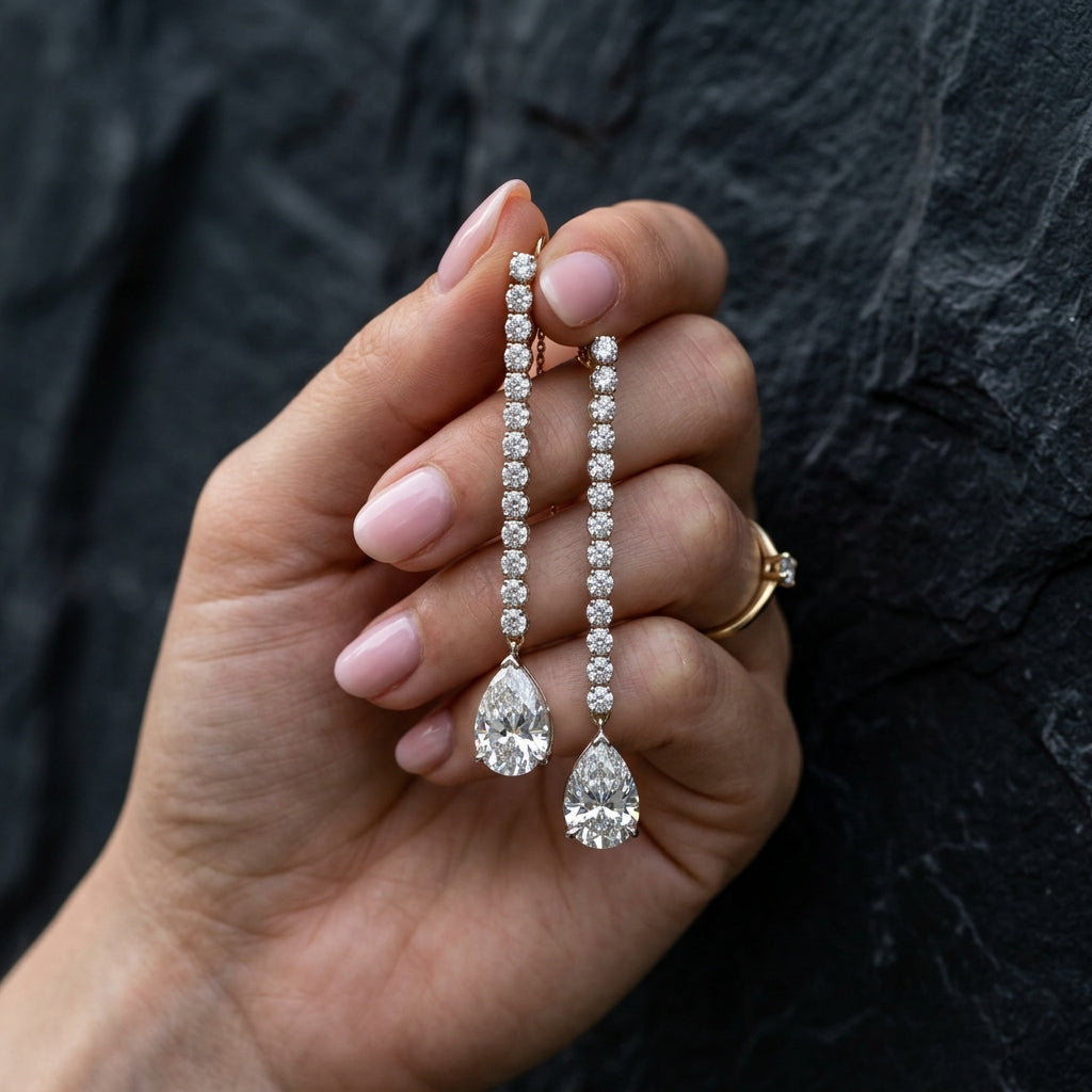 Jewelry showcase trail